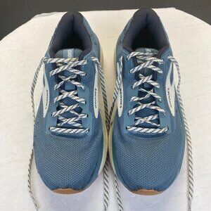Brooks Ghost Max  Citadel Coconut Biscuit Women Road Running Shoes US 8.5 Blue